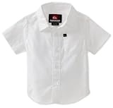 Quiksilver Baby-boys Infant Soulbrother Woven Shirt, White, 6-9 Months