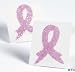 12 Pink Ribbon Breast Cancer Awareness Temporary Tattoos