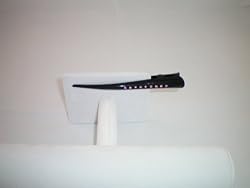 Hair Clip Alligator Style with Pink Crystals