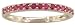 Jewelry : 14KT Ruby Stacker Band