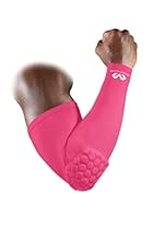 McDavid Single Hex Shooter Arm Sleeve, X-Small, Pink
