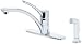 Tools & Hardware : Price Pfister Parisa Single-Handle Kitchen Faucet with Side Sprayer, Chrome #034-4NCC