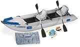 Sporting Goods : Sea Eagle 395ps PaddleSki Catamaran Kayak Deluxe Package