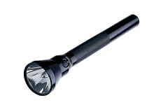 StreamLight UltraStinger Flashlight with 120V AC Home and 12V DC Vehicle Fast Chargers, Black #78024