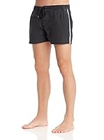 Guess Bañador Tipo Bermuda (Negro)