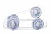 Dreambaby 5 Pack Mini-Multi Purpose Latch, White