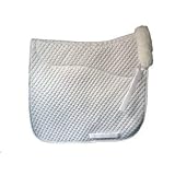 Australian Merino Dressage Square White Sheepskin Saddle Pad
