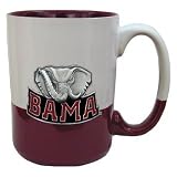 2-Tone Maroon/White Grande Mug - NCAA Teams