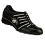 Skechers Sassies Infused Womens Casual Sneakers Black Silver 8