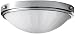 Murray Feiss Perry Chrome13" Wide Flushmount Ceiling Light