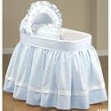 Sweet Petite Bassinet Bedding Set - Color Blue
