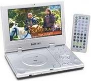Initial IDM-830 8 Inch Portable DVD Player