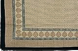 Linens & Things Cotton Flat Bedding Sheets India Block Print Twin Size (bssht589)