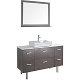 Millia 48 Inch Modern Grey Oak