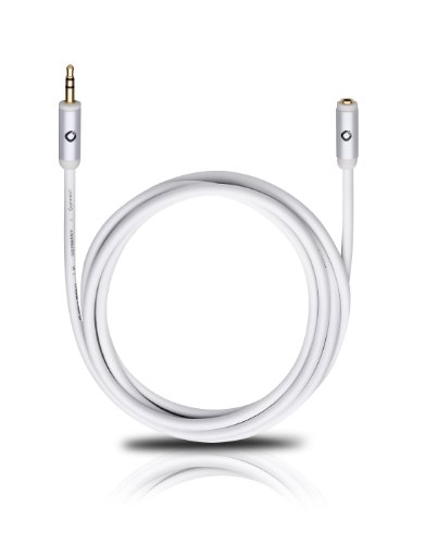Oehlbach i-Connect Stereo Audio Verl&auml;ngerungskabel (3,5 Klinke, 3m) wei&szlig; Preisvergleich