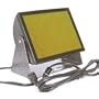 Adorama Darkroom Safelight, 5"x7" Size , Light Amber (OC) Filtered, Wall or Ceiling Mountable or Free Standing
