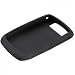 Silicon Skin Fits BlackBerry 8900 Curve - Black