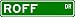 ROFF Street Sign ~ Personalized Family Lastname Sign ~ Gameroom, Basement, Garage Sign ** ALUMINUM