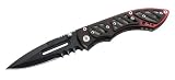 Eigenschaften Herbertz 4001833078798 / Herbertz Einhandmesser, AISI 420, Leichtmetall, schwarz/rot