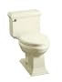 KOHLER K-3451-96 Memoirs Comfort Height Elongated Toilet with Classic Design, Biscuit