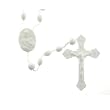 White Rosary - 17'' in Length