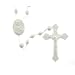 White Rosary - 17'' in Length