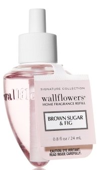 Brown Sugar & Fig Wallflowers Home Fragrance Single Bulb 0.8 Fl Oz