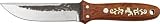 Colt Hunter Fixed Blade Knife w/ Brown Wood Handle