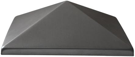 Pine Top Sales 511-S0038 Stainless Steel Post Cap, Black Finish