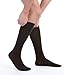 Fytto 1067 Ribbed Compression Socks for Professionals 15-20 mmHg - Graduated Medical Support for Flight, Travel, DVT and Edema - Medium, Brown