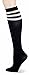 Sitn Classic Triple Stripes Knee High Tube Socks