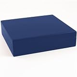 Travel Matte Blue Cigar Humidor + Humidifier 15-20 Ct
