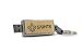 Centon New Orleans Saints Edition NFL DataStick Keychain V2 16 GB USB 2.0 Flash Drive DSK2F16GB-NO