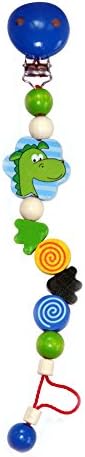 Heidikids Happy Pacifier Holder Made By Nature (happy Dino)