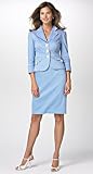 Review   / EXCLUSIVE KAY UNGER STRETCH PIQUE SUIT