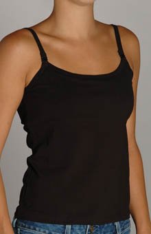 Nursing Tank Top Tunic Style in Black, Brown, Olive and Midnight Blue