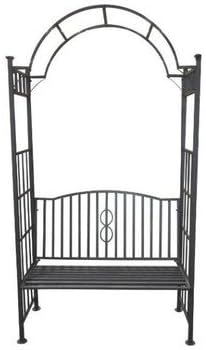 Toscana Bench Arbor with Arch Style Top