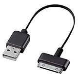 【サンワサプライ】iPod・iPhone 3GS用USBケーブル　Paleta de Colores（ブラック・Negro） KB-IPUSBBK