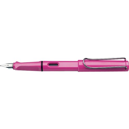 Black Friday Lamy Safari Pink Calligraphy Fountain Pen 1.5Mm