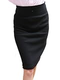 YogaColors Black Pencil Skirt