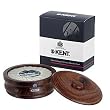 Kent Dark Oak Shaving Bowl w/ Luxury Shaving Soap SB3