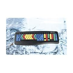 GeneralKeys USB Tastatur "Learning Keyboard" f�r 10-Finger-System