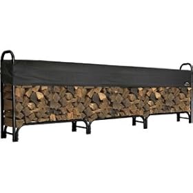 12' Firewood Rack w/Cover; holds up to 1/2 cord