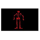 Pirate - Pirate Ed Low - Flag 3ft x 5ft Printed Polyester