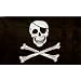 Special offer.....Jolly Roger Pirate Flag (with Patch) 5ft x 3ft