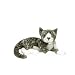 Ty Beanies Babies - Purr the Grey and White Cat [Toy]