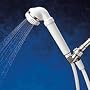 Sprite Massaging Handheld Chlorine Shower Filter Unit with Replaceable Filter pre-installed