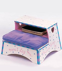 Kitchen: Girl Prayer stool