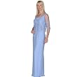 Lavendar Formal Evening Dress with Illusion Jacket - Mother of Bride & Groom Dress. Mothers Dress Gown. Womens Long Evening Gown by Sean Collection (7253)