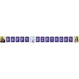 Hannah Montana Happy Birthday Plastic Banner